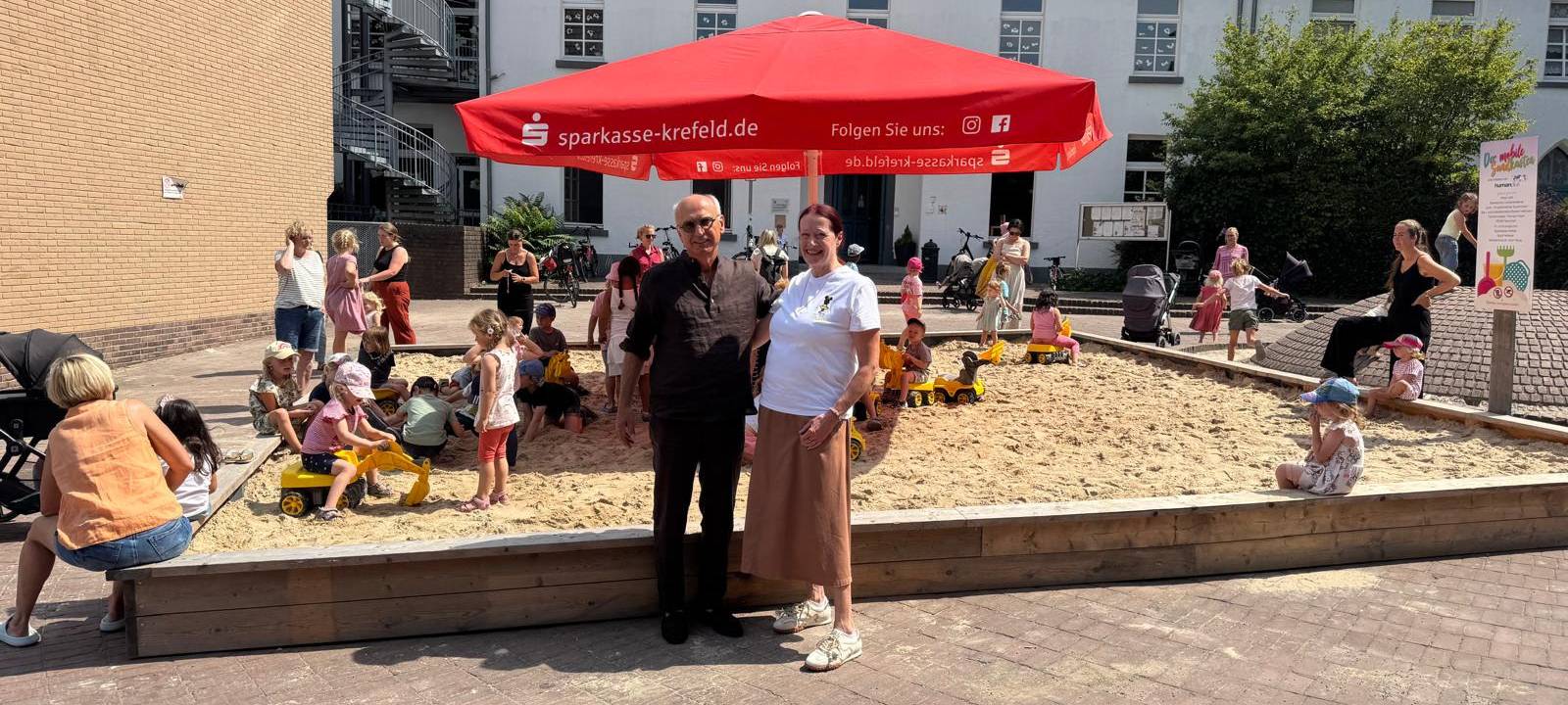 Nettetal: Sandkästen für Kinder geöffnet