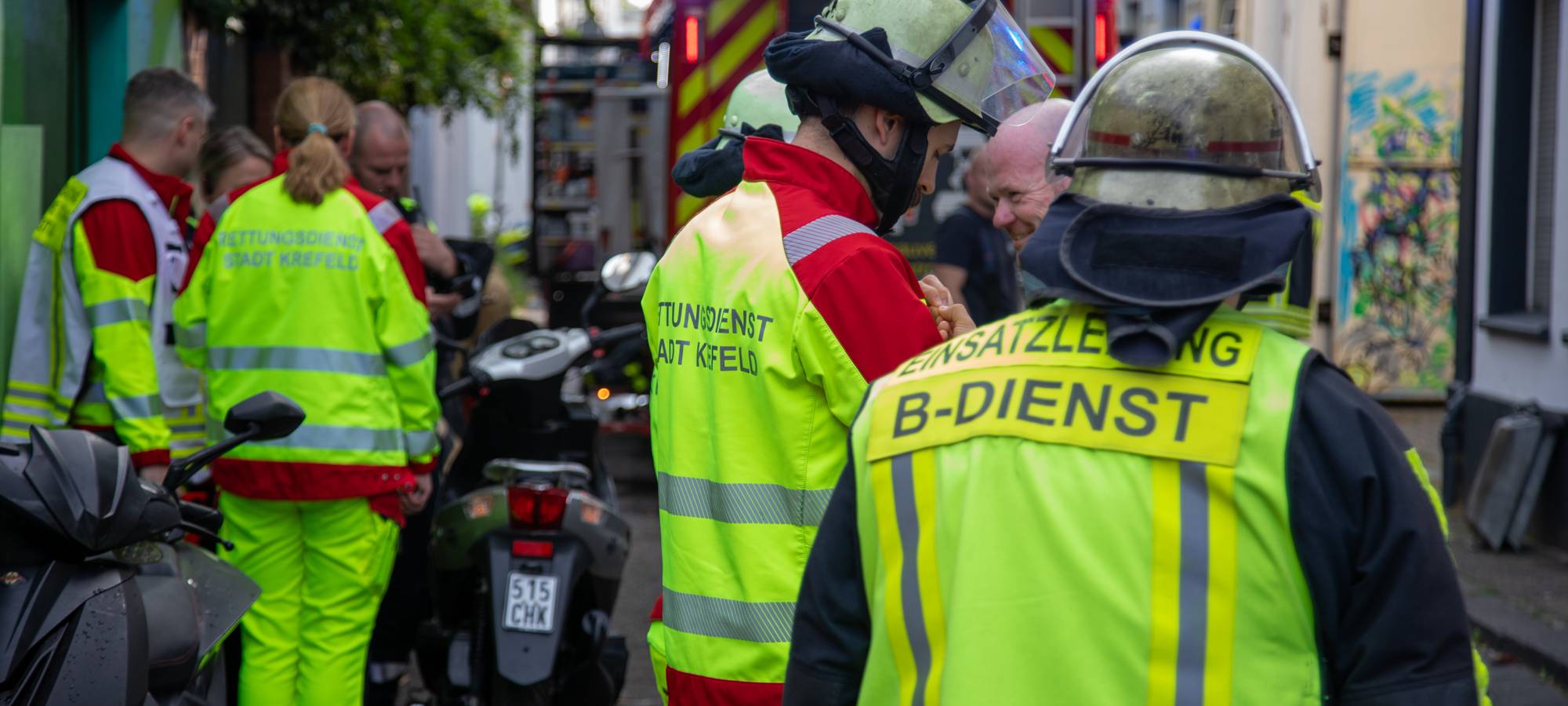 Zwei schwere Einsätze am Wochenende in Krefeld