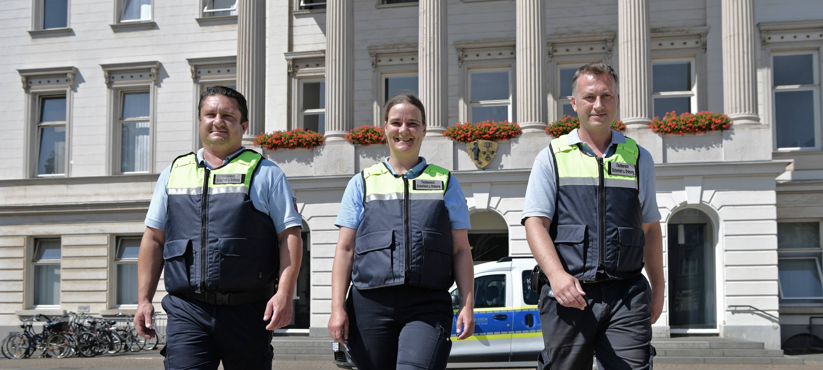 Ordnungsamt jetzt mit Schutzwesten