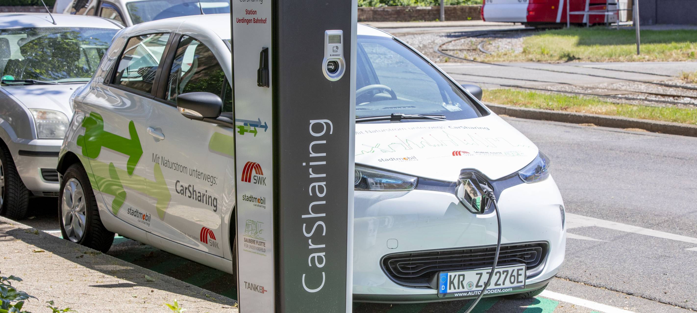 Neue Car-Sharing- und Ladestation in Hüls