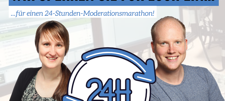 Der 24-Stunden-Moderationsmarathon