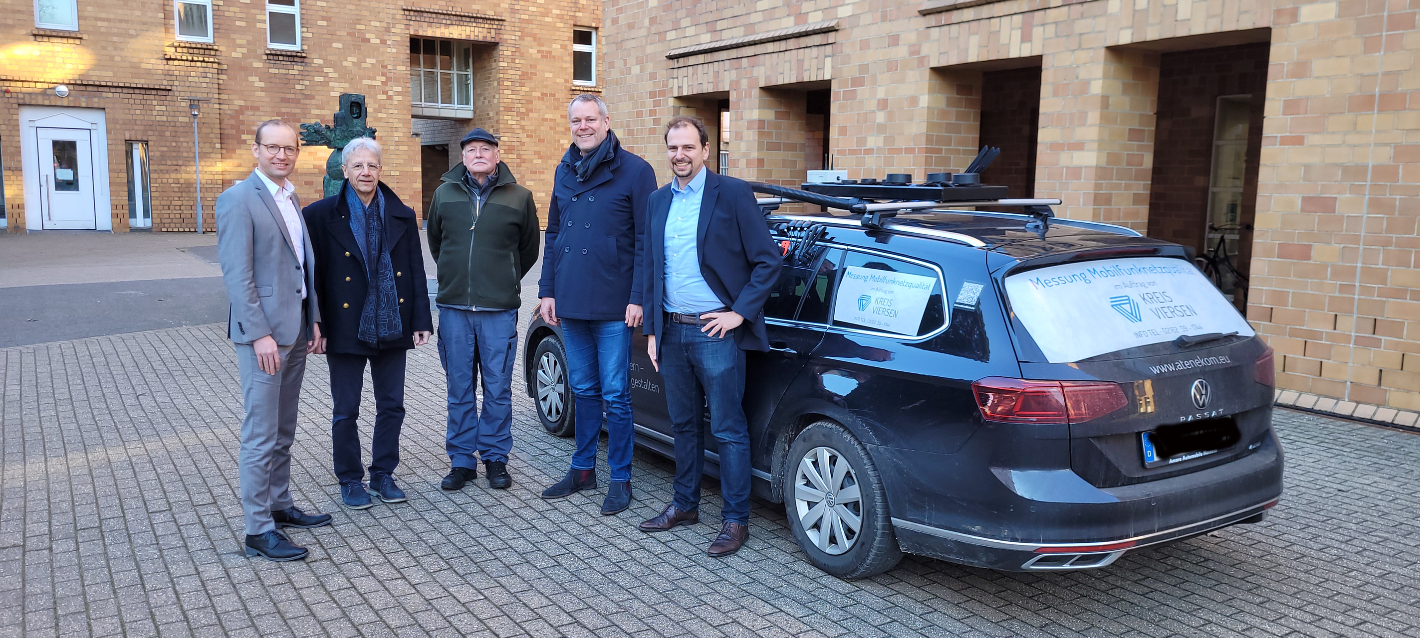 Kreis Viersen testet Mobilfunkabdeckung