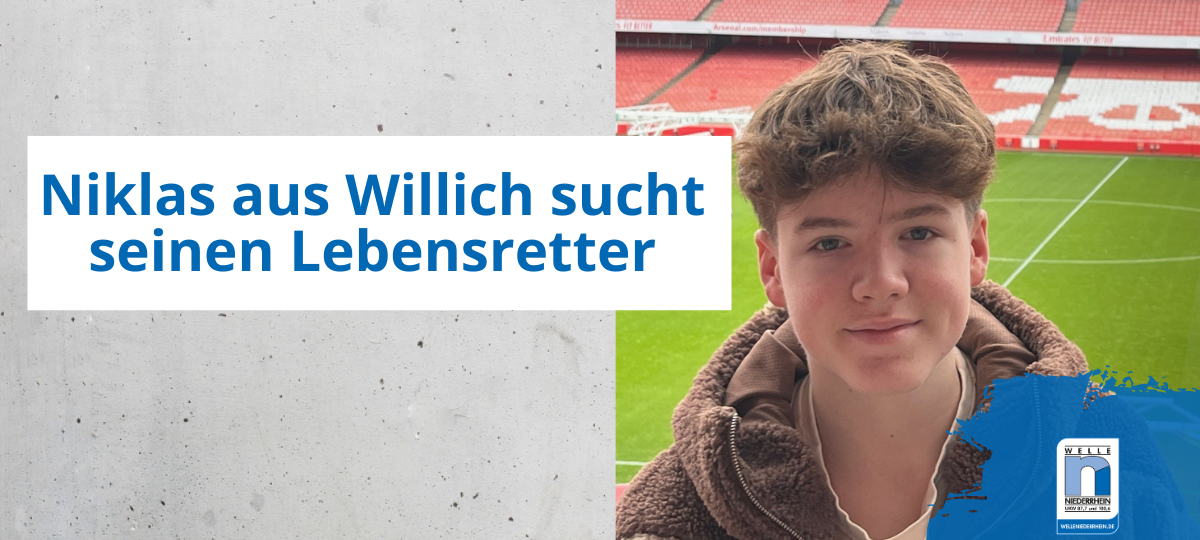 Hilfe für Niklas - DKMS Registrierung
