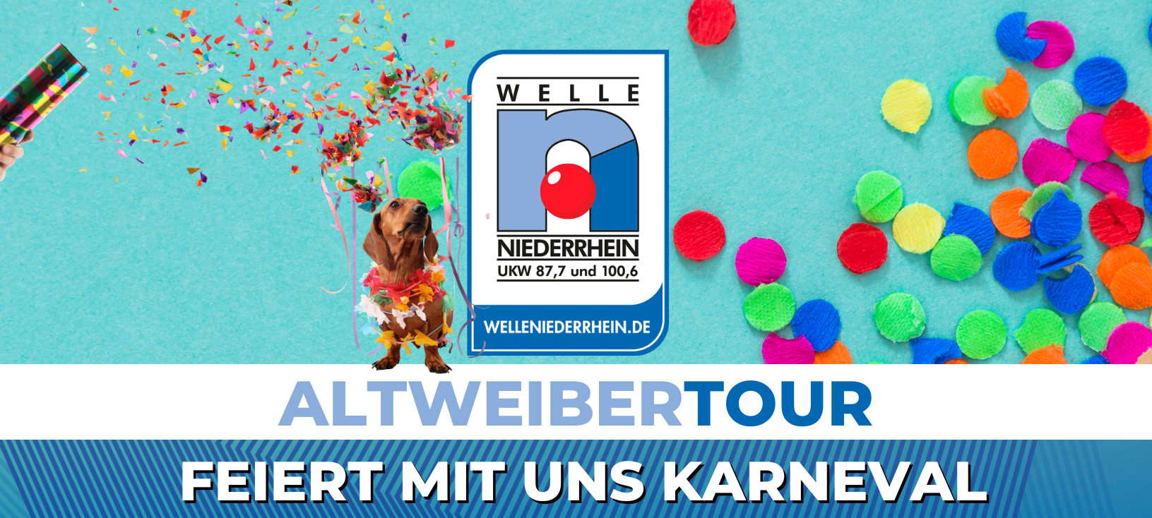 Altweiber 2026: Welle Niederrhein on Tour