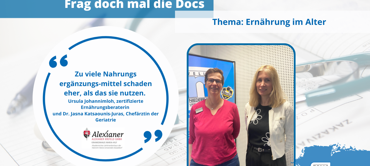 Frag doch mal die Docs: Ernährung im Alter
