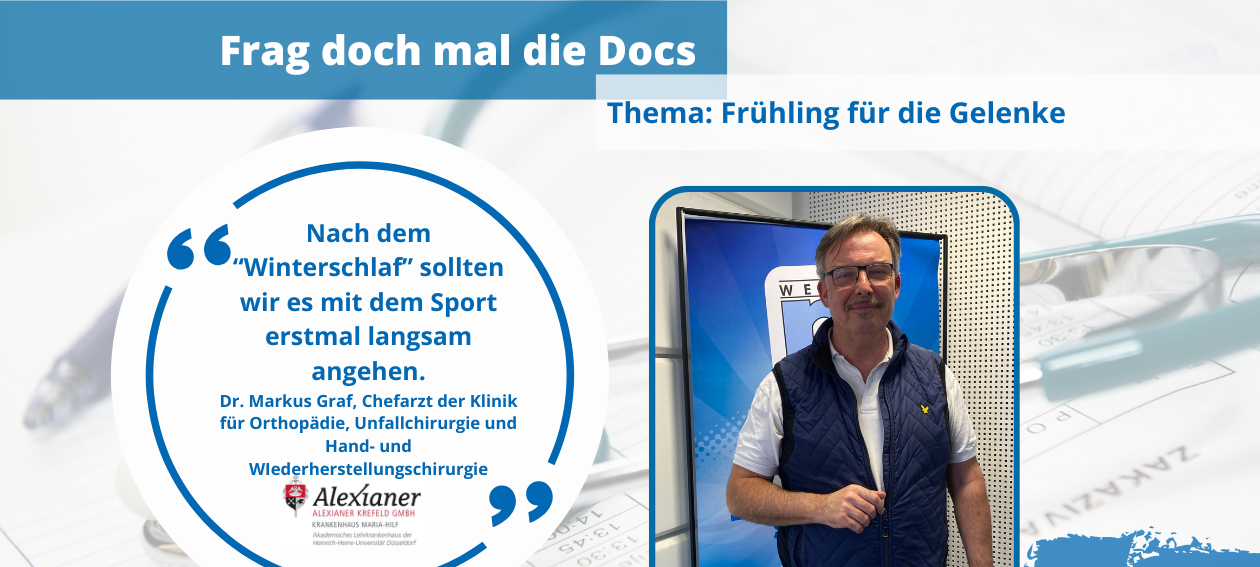 Frag doch mal die Docs: Frühling für die Gelenke