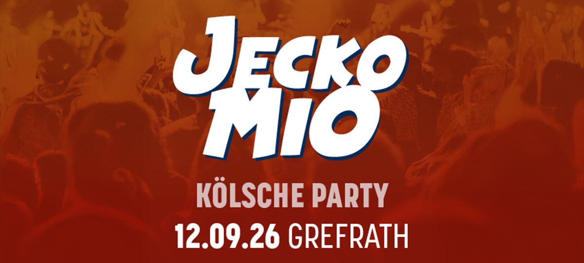 Kölsche Party 2026 in Grefrath: Sommer, Musik & Jeckomio