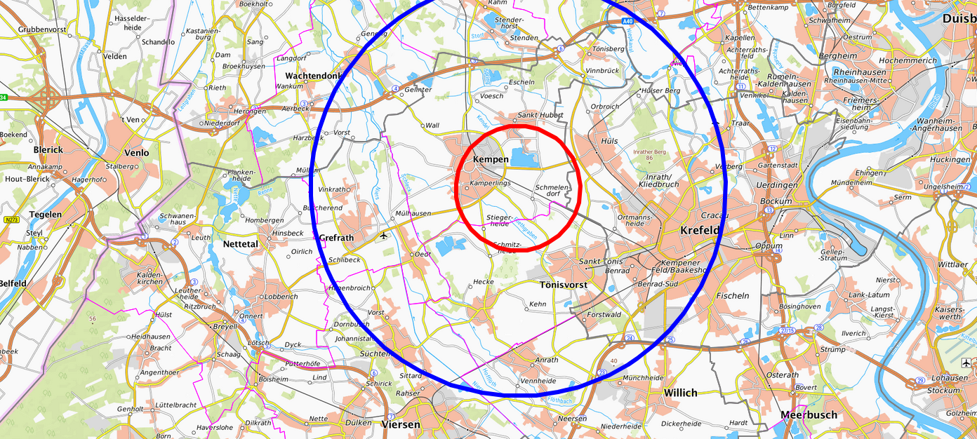 Geflügelpest in Kempen: Schutzzone aktiv