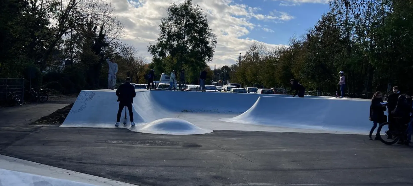 Willich: Neue Skateanlage am Bahnhof Anrath eröffnet