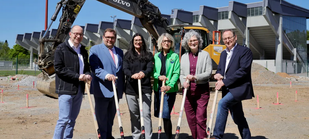 Spatenstich für Orang-Utan-Anlage im Krefelder Zoo
