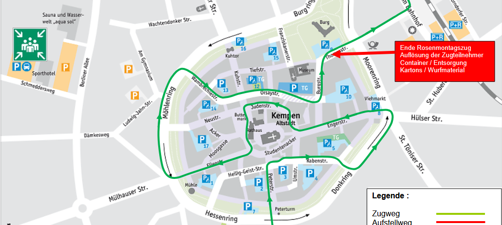 Der Rosenmontagszug in Kempen - Feiern, Lachen, Jeck sein!