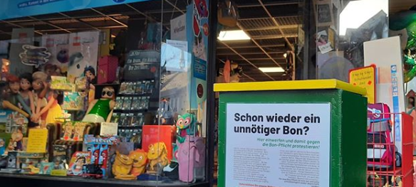 Weiter Protest gegen Kassenbon-Pflicht